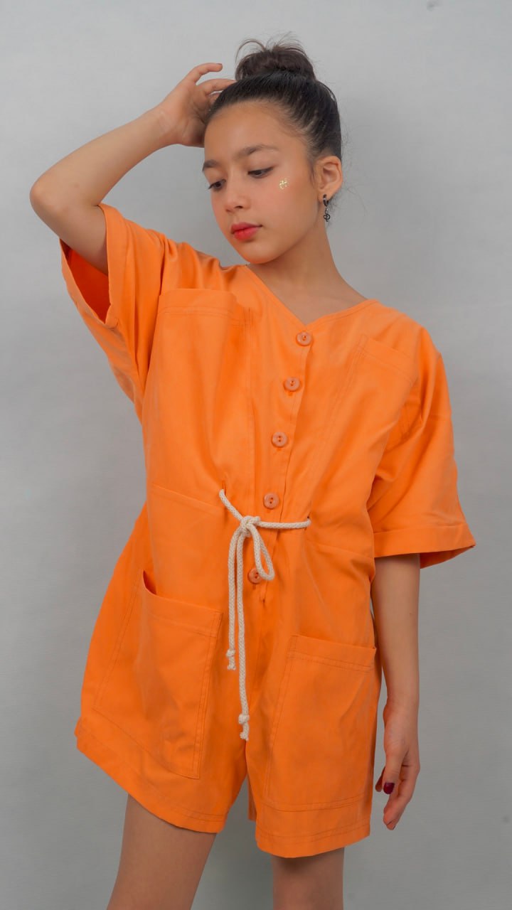 سرهمی شلوارکی دخترانه