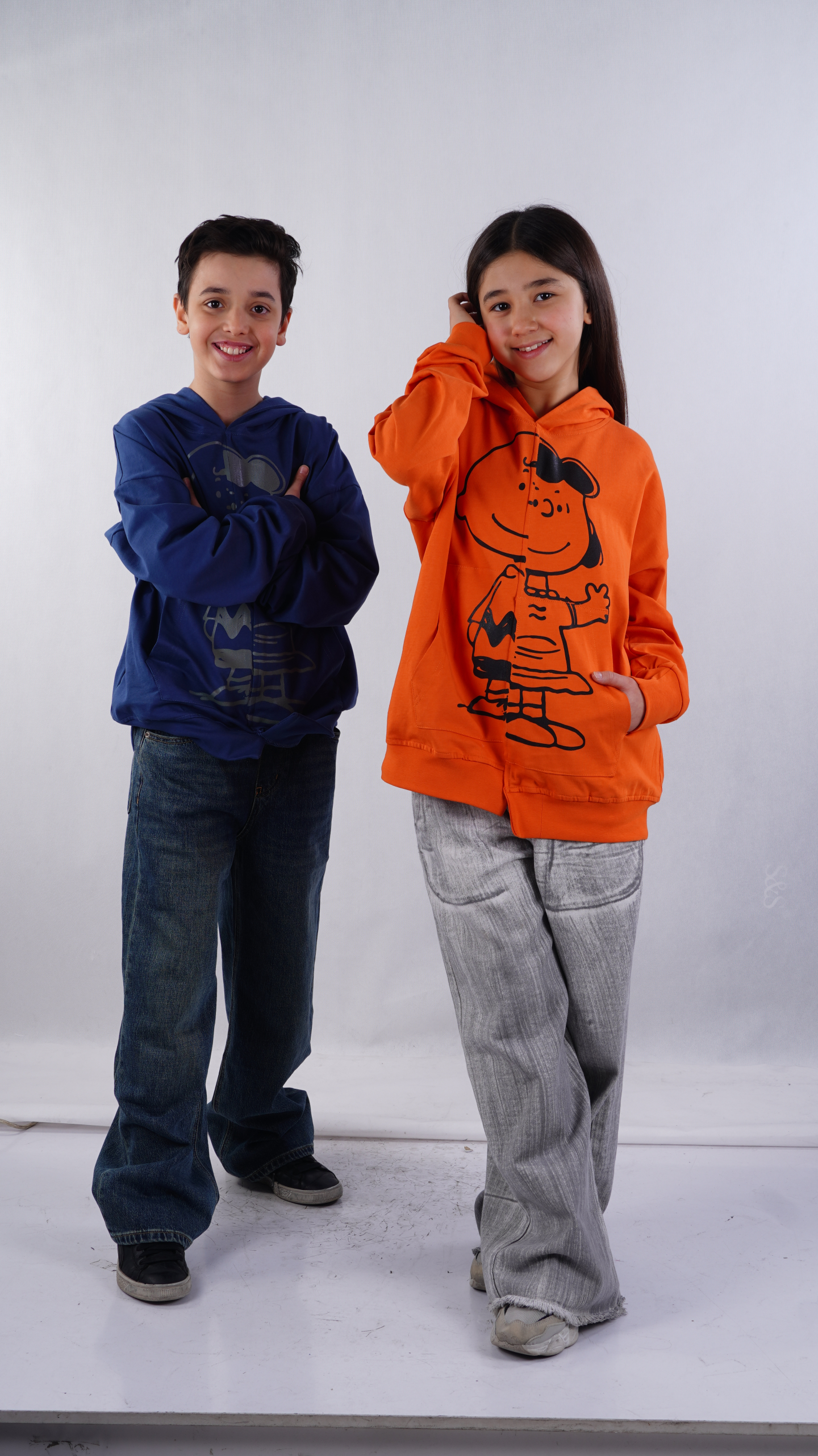 هودی طرح دختر و پسر