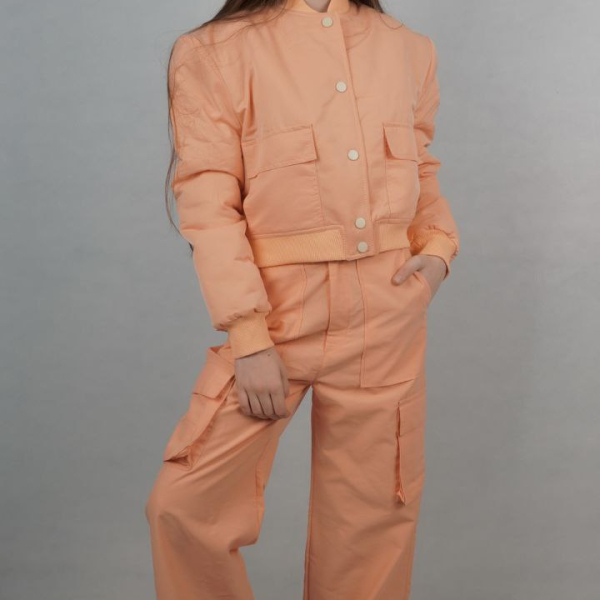 ست دو تیکه بامبر و شلوار کارگو