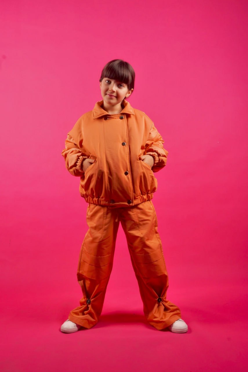 کاپشن و شلوار جیب پاکتی